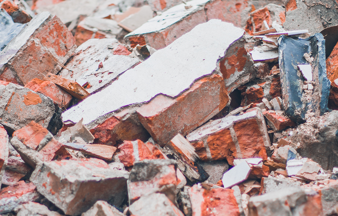 Container für Bauschutt